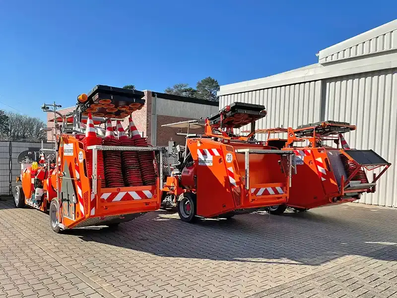 Maschinen für die Niederlassungen