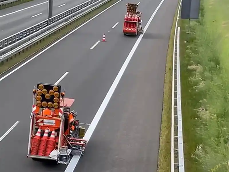 Agglomeratmarkierung mit Maschine 2